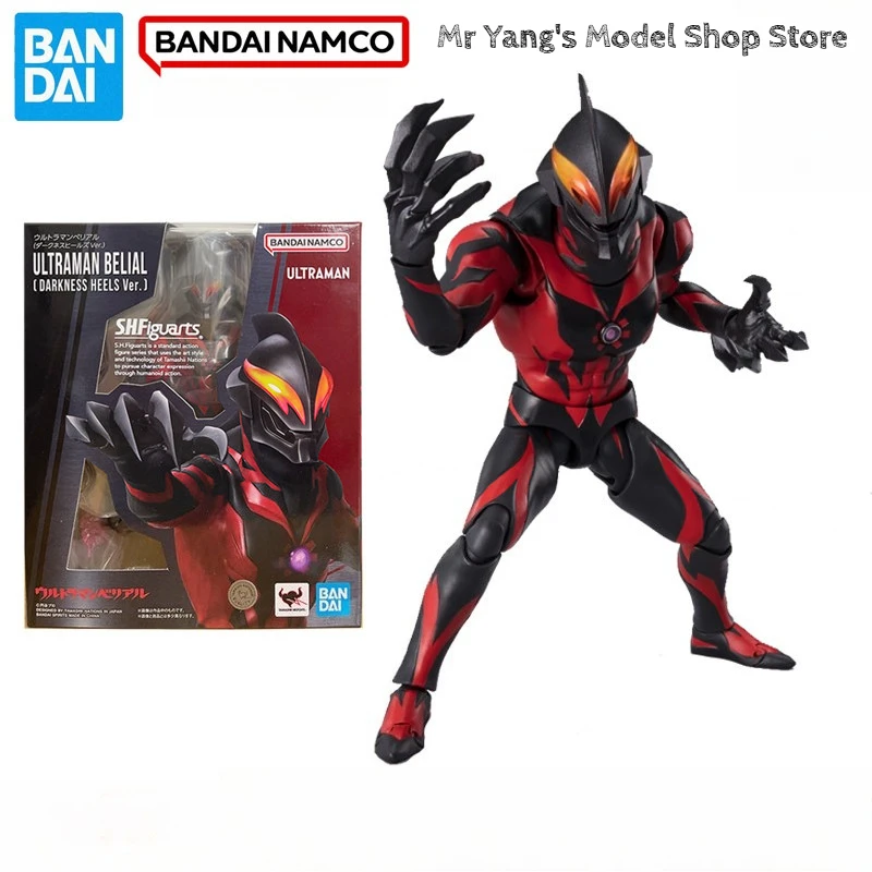 

Оригинальная фигурка Bandai SHF Ультрамен Белиал: Новое поколение, Звездная Галактика, Темный Герой. Коллекционная игрушка-подарок. В наличии.