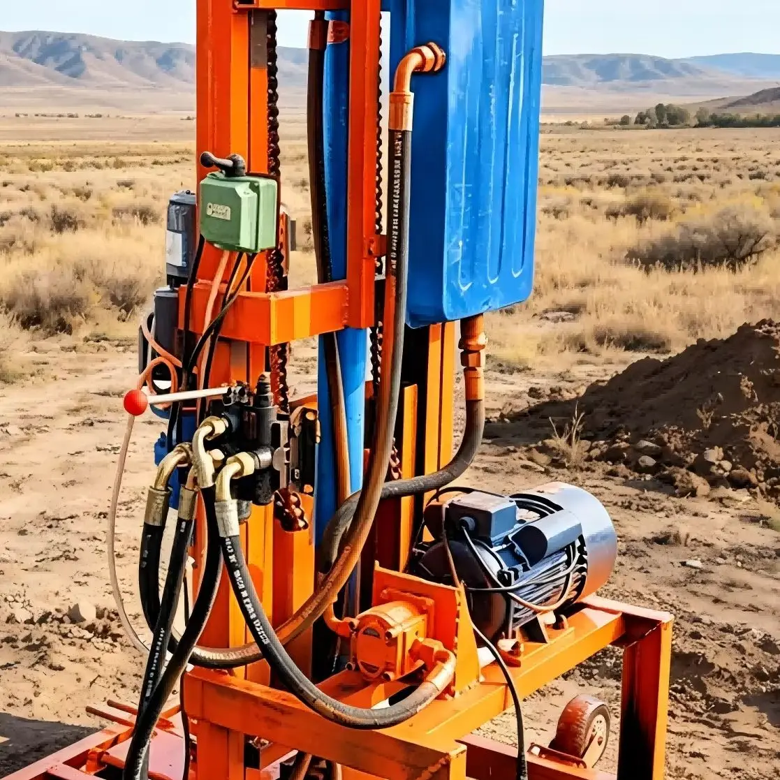 

Customized Hot Sale Handheld Electric Water Well Drilling Rig Lightweight Portable 100m Household Drilling Machine