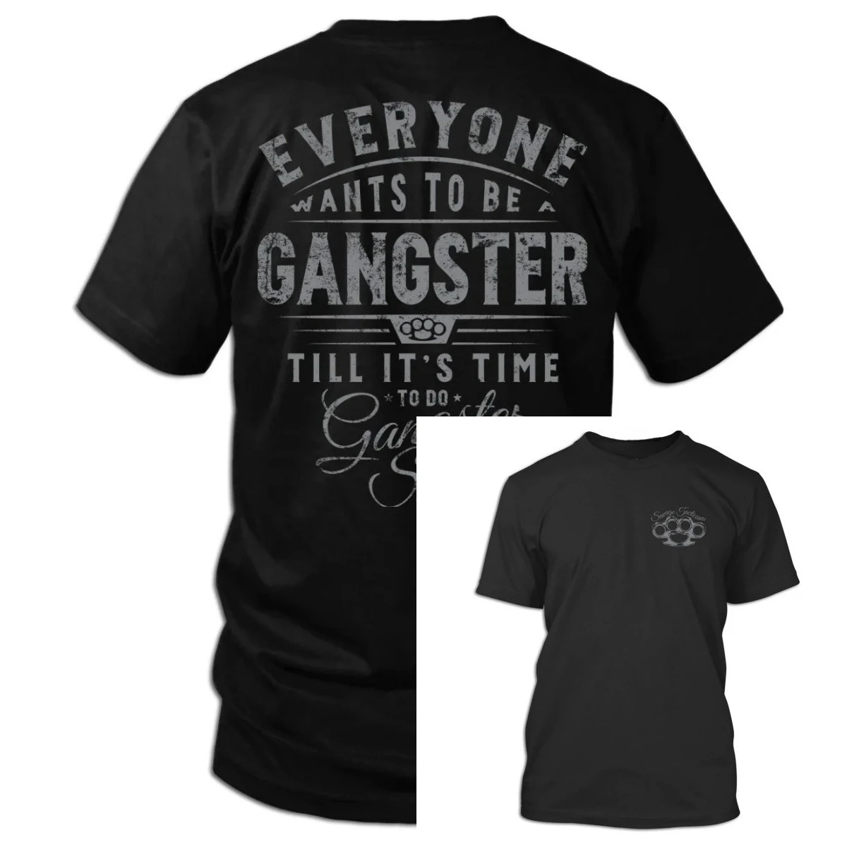 Family Matching T‑Shirt Vintage Distressed Retro Letter Dual‑Side Print Parent‑Child Loose Casual Streetwear Cotton Tee Tops
