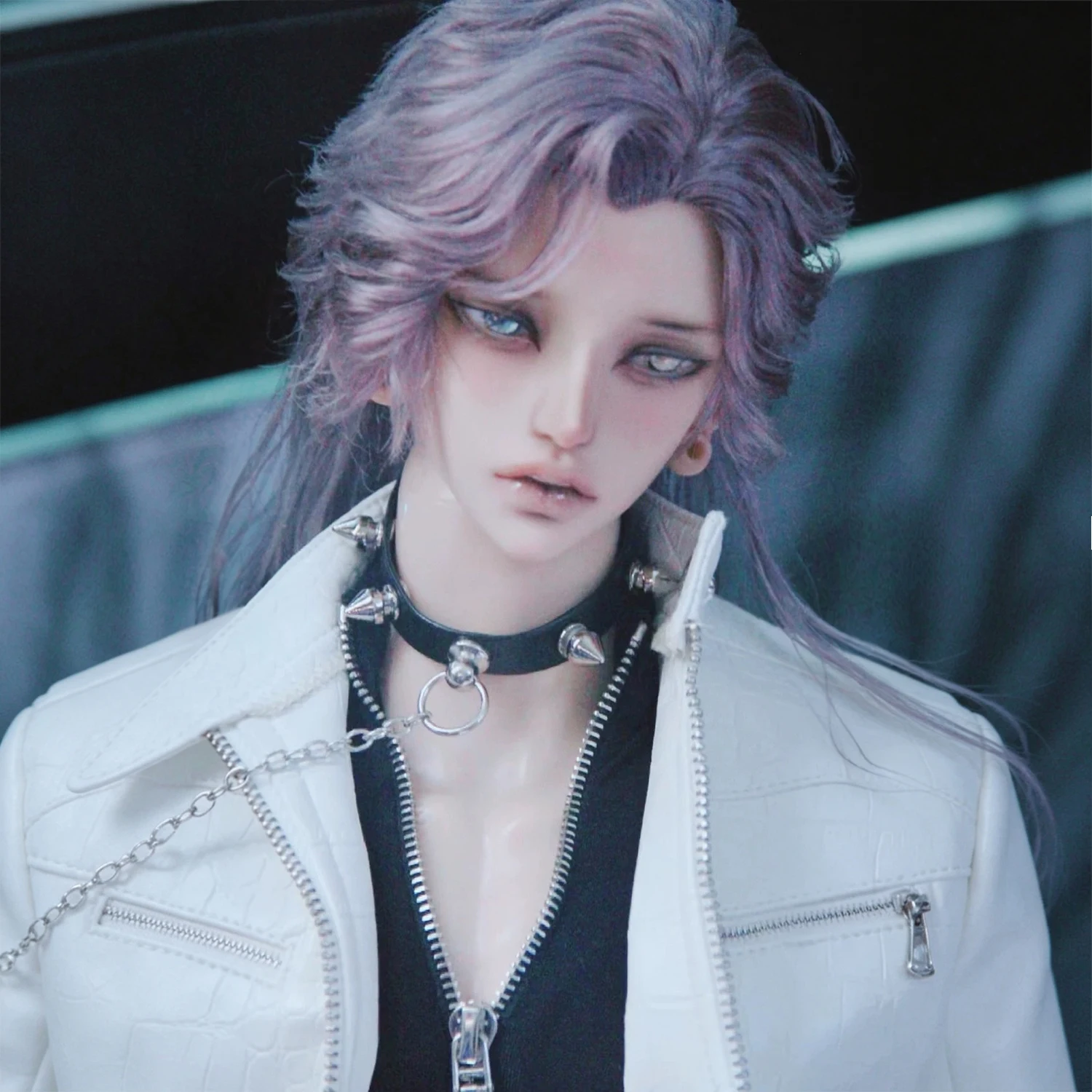 1/3 BJD 70 CHIGUO Male Head Resin Ball Jointed Doll Part Large Ear Holes Normal Skin Tone Blank (No Makeup) Clothes Not Included
