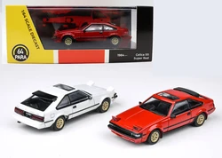 NEW 1/64 Scale Celica Supra XX 1984 Light Up Diecast Alloy Toy Cars Simulation Model By Para6464 For Collection gift