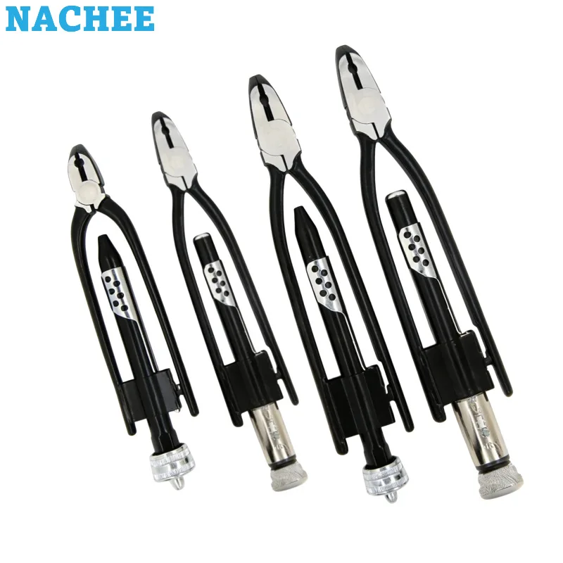 6/9inch Aircraft Safety Wire Twisting Plier With Spring Return Heavy Duty Jaws Quick Twist Pliers Tool For Aircraft Auto Industy