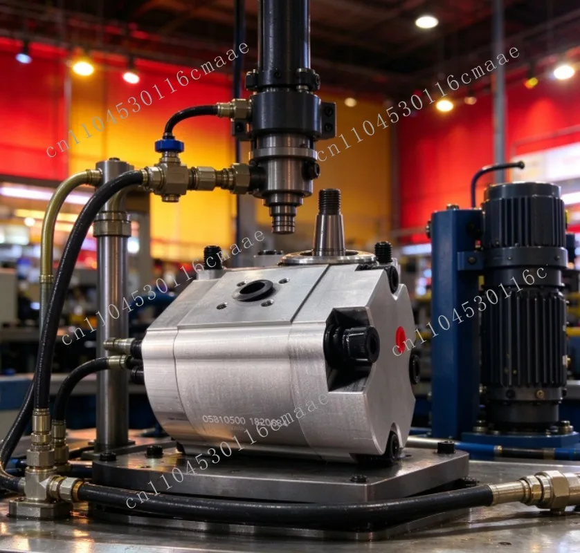 Hydraulic gear motors and pump assemblies, 05810500 1820684 roller gear pumps, parts of hydraulic systems for excavator loaders