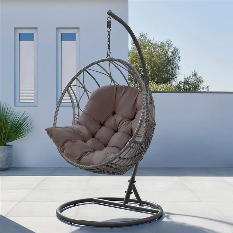 Utility Design Egg Chair Cushion Replacement, Thickened Hanging Basket Seat Cushions, Indoor/Outdoor Patio Hammock Swing Chair P