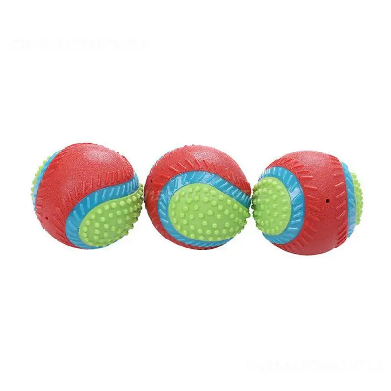 Dog Toy Prevent Destruction Indestructible Elastic Ball For Pets Elastic Ball Chew-proof Rubber Ball Improved Durability Tough