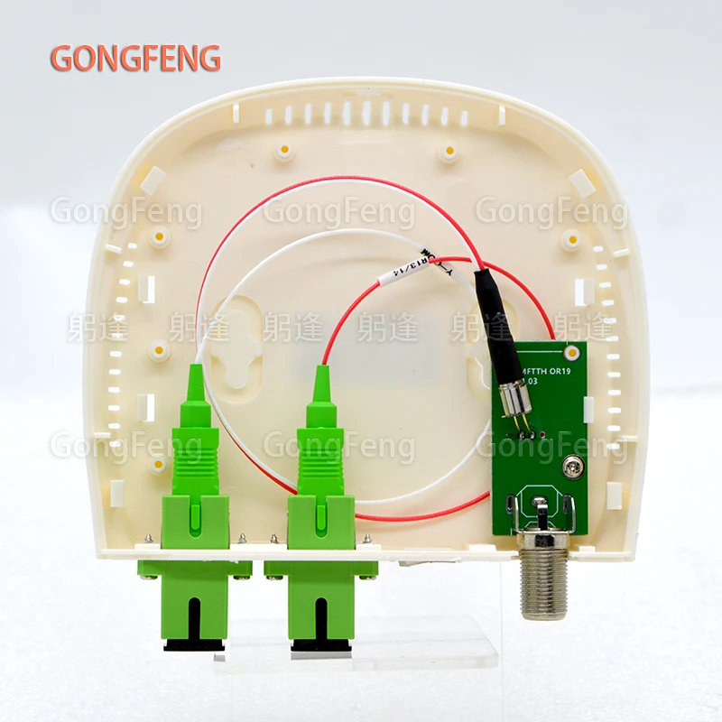 Imagem -05 - Ftth Catv Mini Node Receptor Óptico Passivo Conversor Fotoelétrico Wdm Polegada rf Nível de Saída 60 Dpi para Pon Preço Baixo Atacado