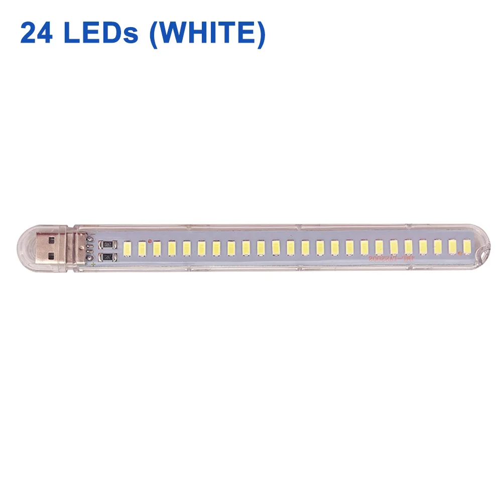 Mini USB LED Night Light, 3-24 LEDs