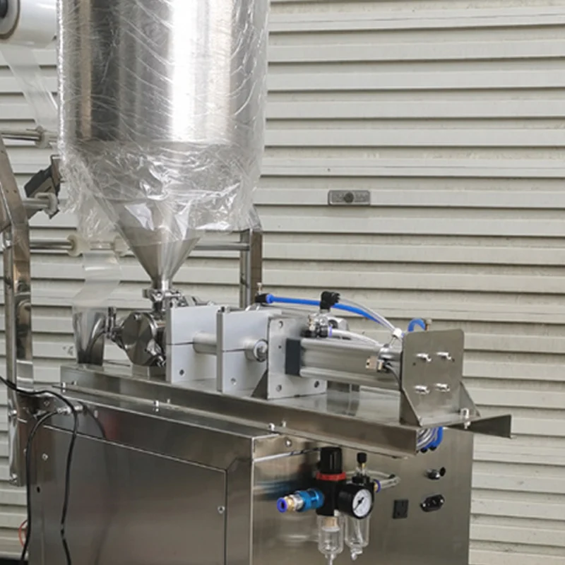 عالية السرعة غمس المربى زبدة الفول السوداني كرشب صلصة الفلفل الحار الطماطم السائل لصق الكيس آلة التعبئة والتغليف #1