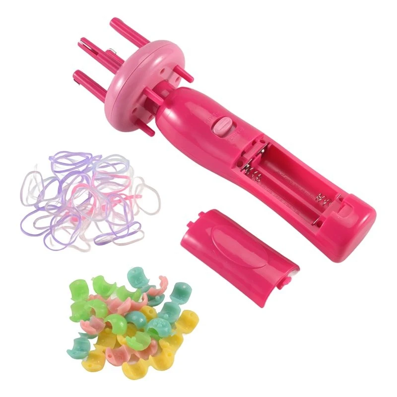 Beauty Women Portable Electric Automatic Diy Hairstyle Tool Braid Machine Hair Weave Roller Twist Braider Device Kit