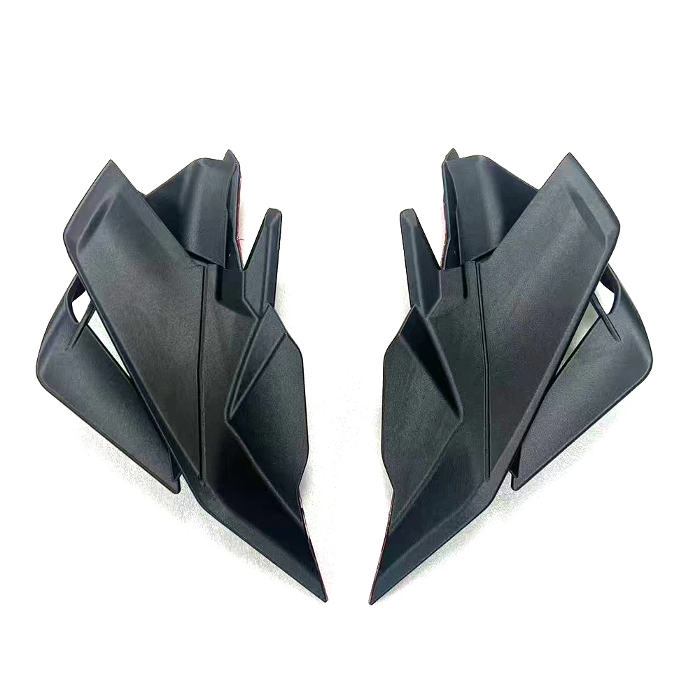 ZX-4RR Motorcycle Front Spoiler Aerodynamic Wing ABS Fixed Wing Spoiler Fairing Kit For Kawasaki ZX-4R ZX 4R ZX 4RR ZX-25R 2023+