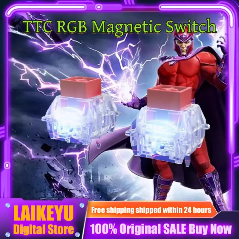 

TTC Magnetic Switch RGB Mechanical Keyboard Transparent Hifi Mahjong Sound Custom PC Gaming Keyboard Accessories