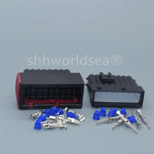 Imagen 2 del producto 1 Juego de conector ECU automático 16P 1- 964449 -1 1- 965427 -1 Conector eléctrico para automóvil Enchufe de cable eléctrico para automóvil