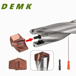 KSEM SE 3D 5D 7D 8.5D 10D 12D Extended U Drill 12.5-40mm high precision crown bit interchangeable tungsten carbide bit insertion