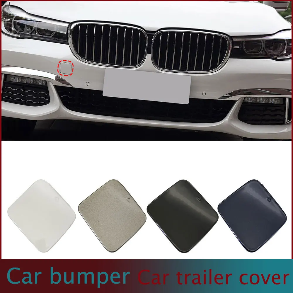 

For BMW G11 G12 M Sport Car Front Bumper Tow Hook Cover Cap Accessory Black For BMW 7 Series Sport 730 740 750 760 51118064756