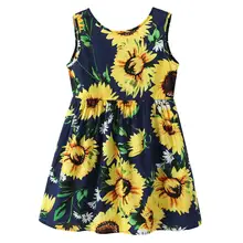 Girls Summer Flower Dress 1-7 Years #3