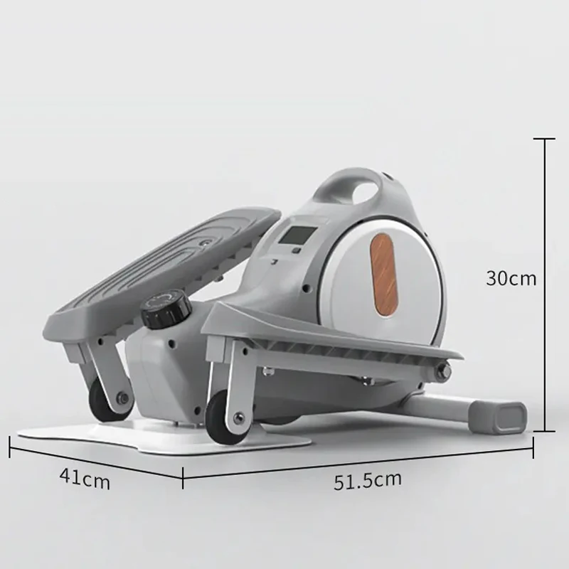 Mini elliptical machine, home silent walking fitness, small space walking foot stepper Load bearing 200KG