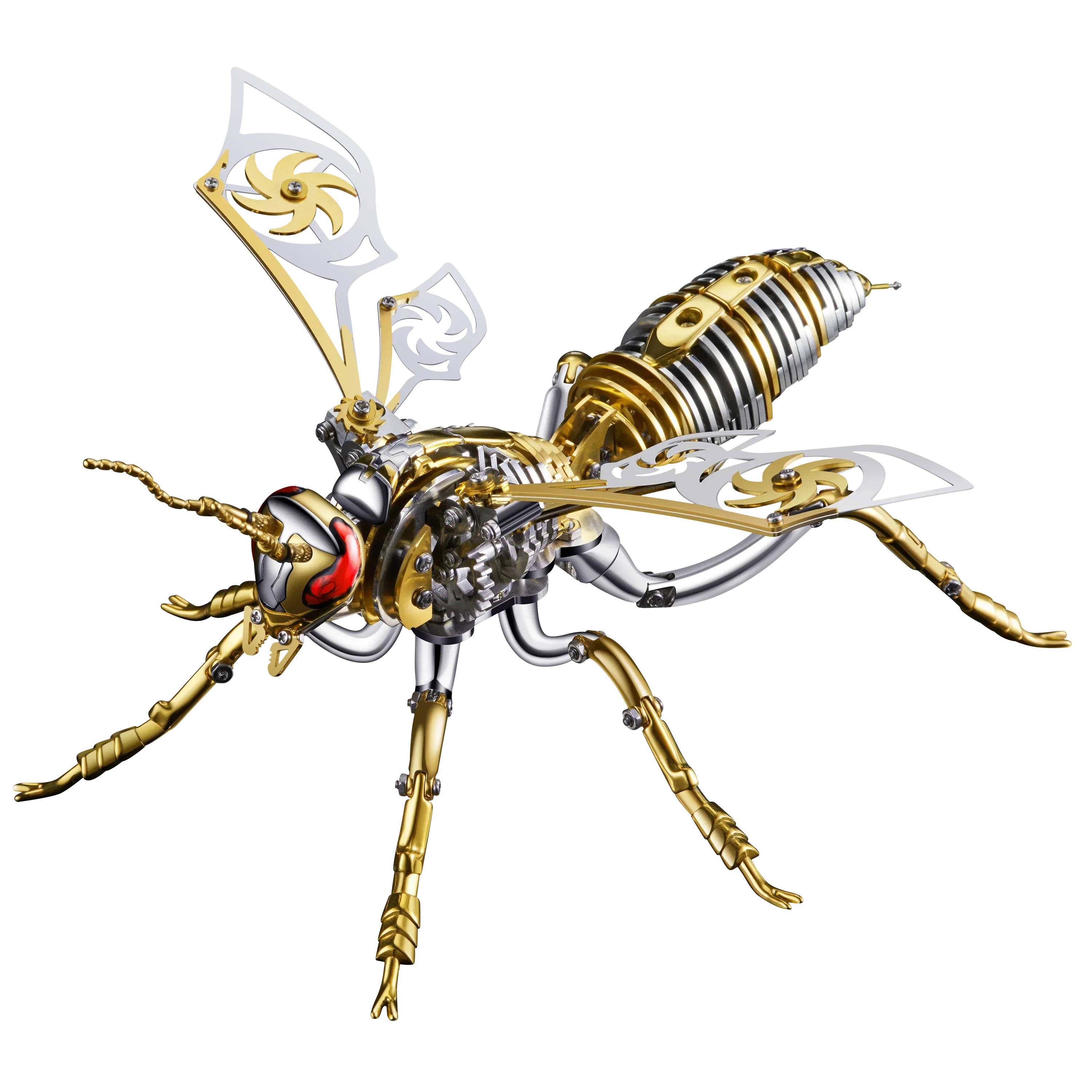 DIY Large Wasp Metal Animal Assembly Toy 3D Puzzle Mechanical Insects Model for Boy Kids Adults Gift