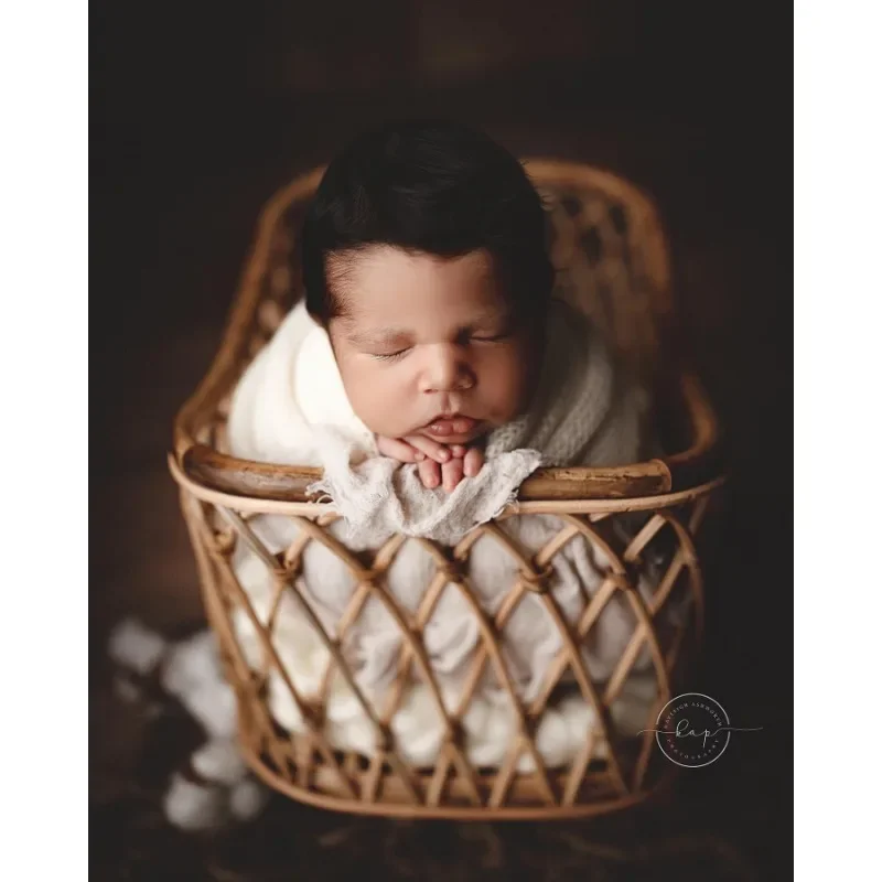 كرسي الكرمة سبيكة أثاث التصوير الفوتوغرافي لحديثي الولادة دعائم التصوير تنغ استوديو الطفل لوازم التصوير أداة صور الوليد الأساسية