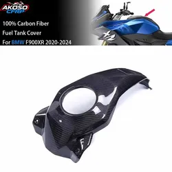 Motorcycle Gas Guard Parts Fairing Kit For BMW F900XR 2020-2024 100% Pure 3K Carbon Fiber Fuel Tank Cover Protector Accessories