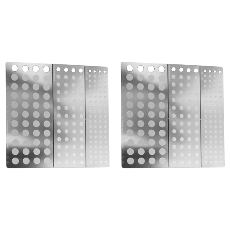 2X 1/72 1/48 1/35 Scale Static Grass Planting Template Tool For Electrostatic Flock Applicator Scene Sand Table