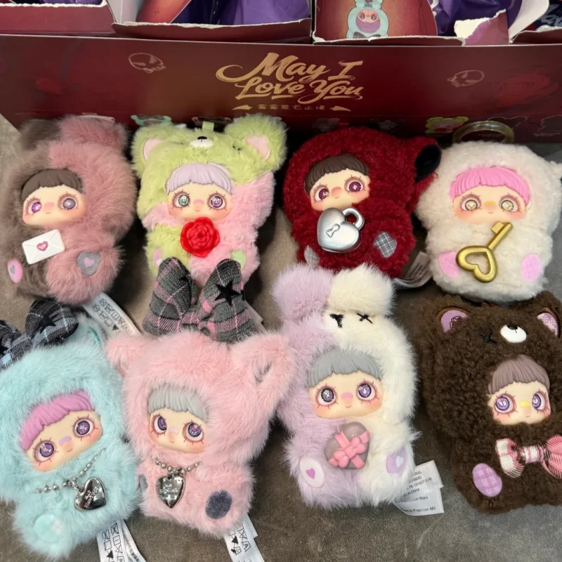 Плюшевая кукла Maymei из серии May I Love You, в наличии, в слепой коробке, аниме-фигурка, декоративный кулон, подарок для взрослых коллекционеров