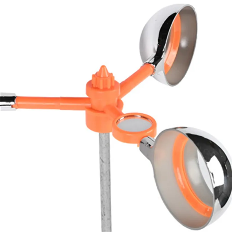 

360° Rotating Solar Powered Bird Deterrent, Waterproof Tool for Farms and Orchards