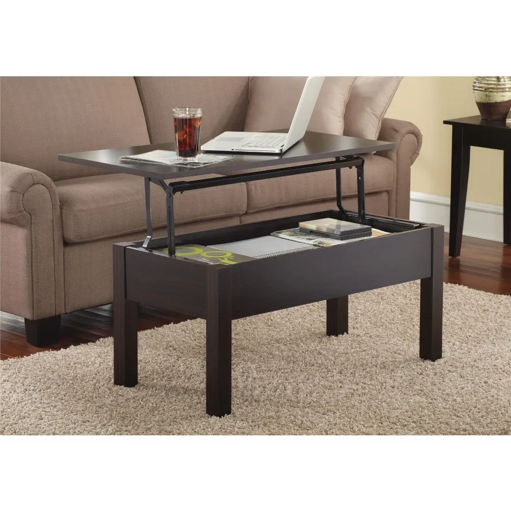 Lift Top Coffee Table, Espresso, Living Room Tables