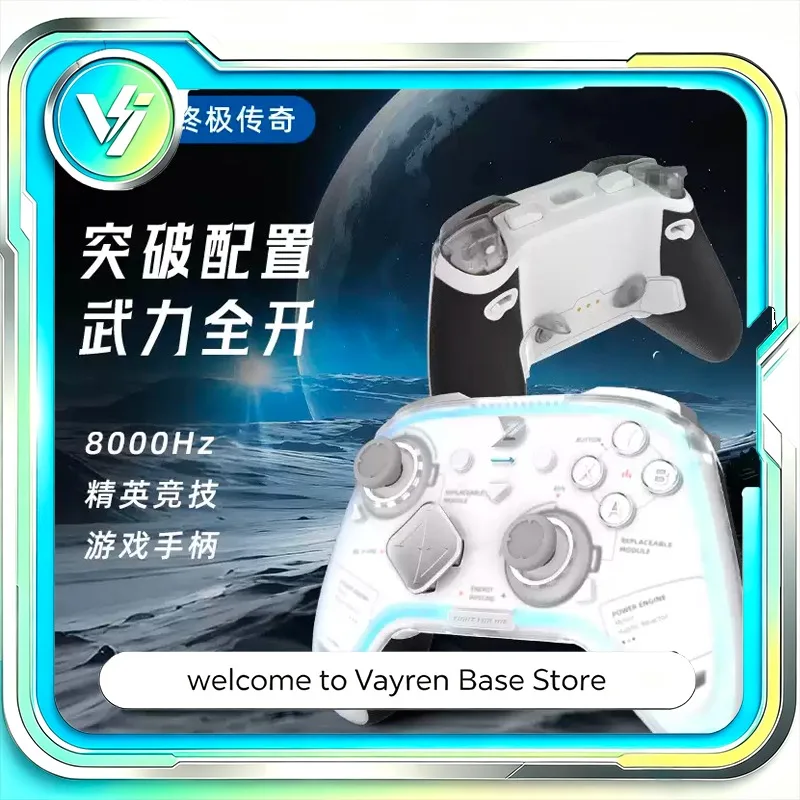 ZD Ultimate Legend Modular Wireless Game Controller RGB Elite Custom Sensory Gamepad for PC Steam NS Mobile Gaming Desktop Setup