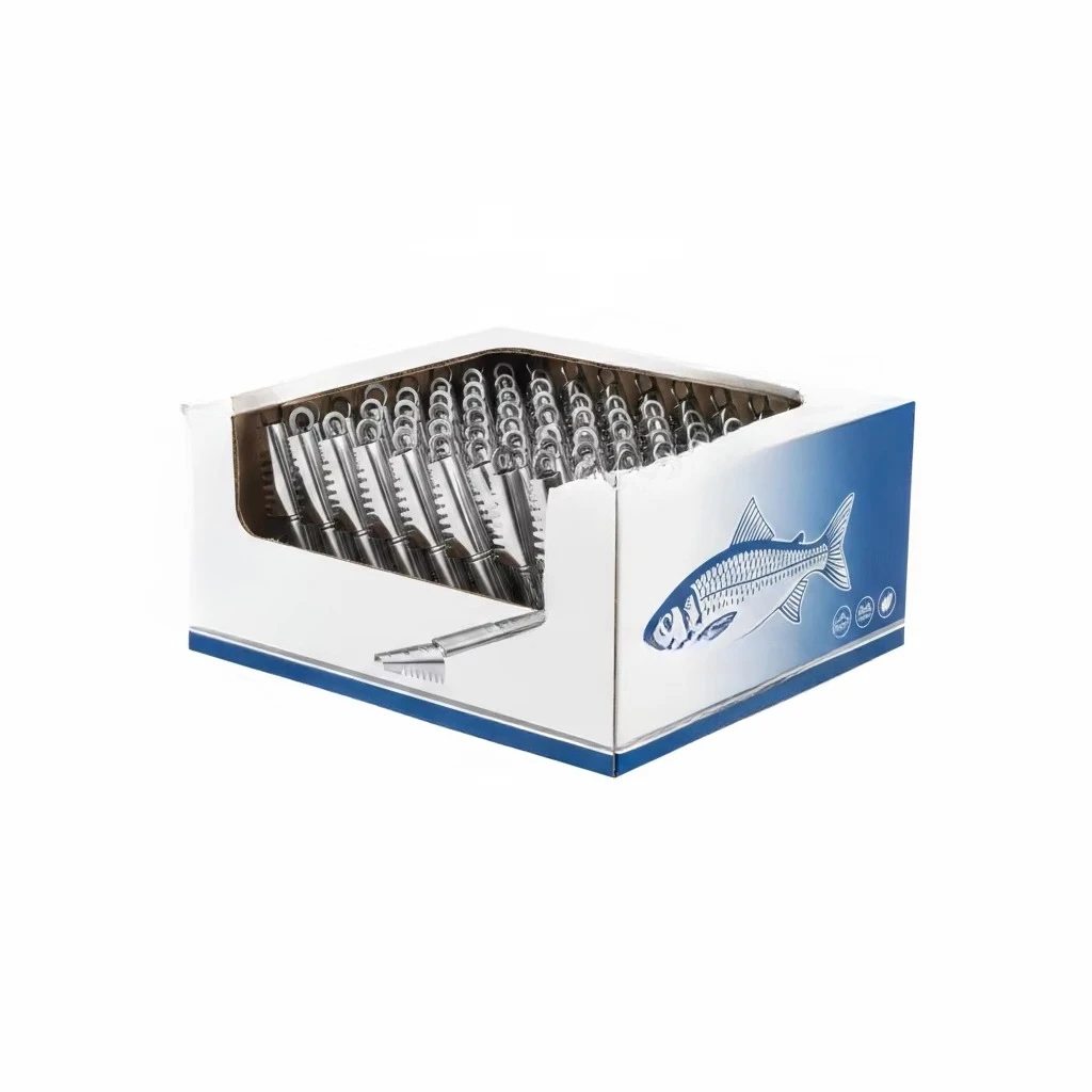 120-Piece stainless steel fish scale scraper set, stainless steel ergonomic design, convenient and durable