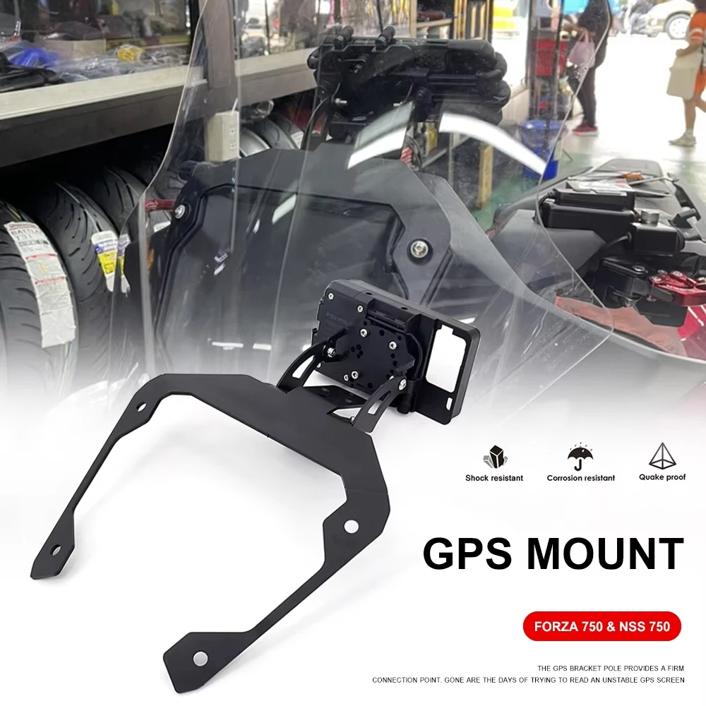 

Аксессуары для мотоциклов, кронштейн для GPS-навигации, держатель для HONDA FORZA 750 FORZA 750 Forza 750 Forza 750 NSS 750 NSS 750