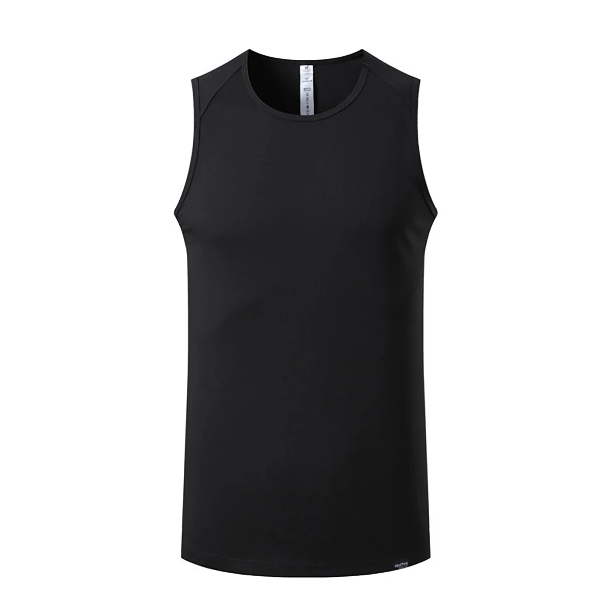 Men's Sleeveless Vest Solid Color Sports High-quality Fitness Running T-shirt Black White Gray Optional Summer