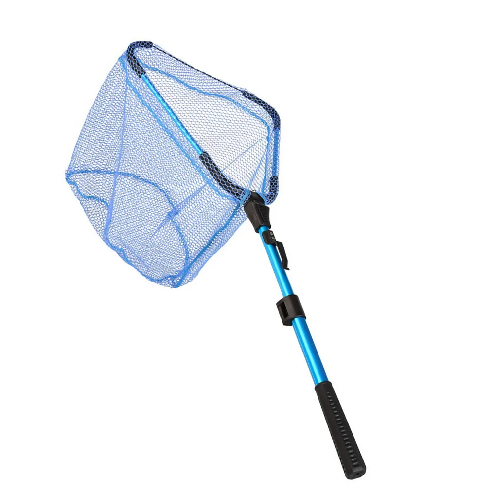 

2 Section Telescopic Fishing Net Aluminum Alloy ABS Material Lightweight Compact Design for Aquarium Fish Tank Outdoor Use Scoop