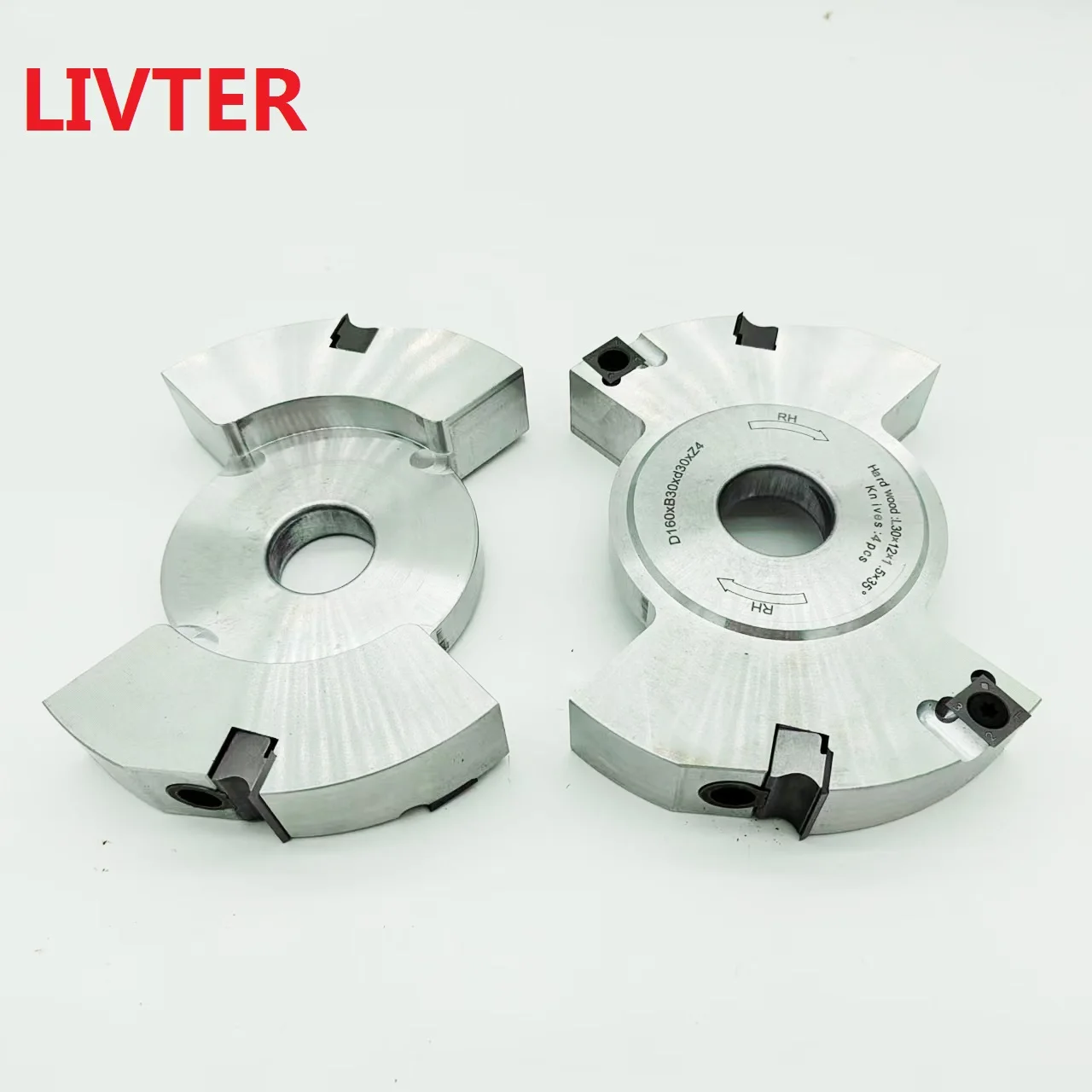 LIVTER Insert Rebate cutterhead Adjustable to make groover and tenon