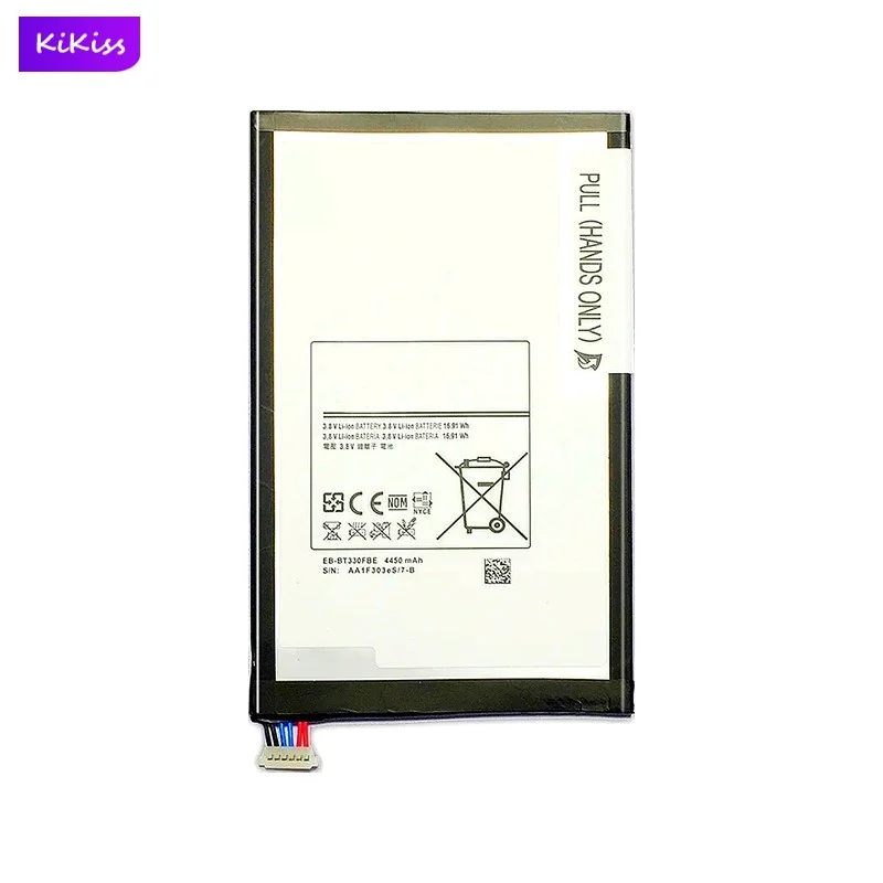 EB-BT330FBE Tablet Battery For Samsung Galaxy Tab 4 8.0 T330 SM T331 T331C T335 4450mAh Real Capacity