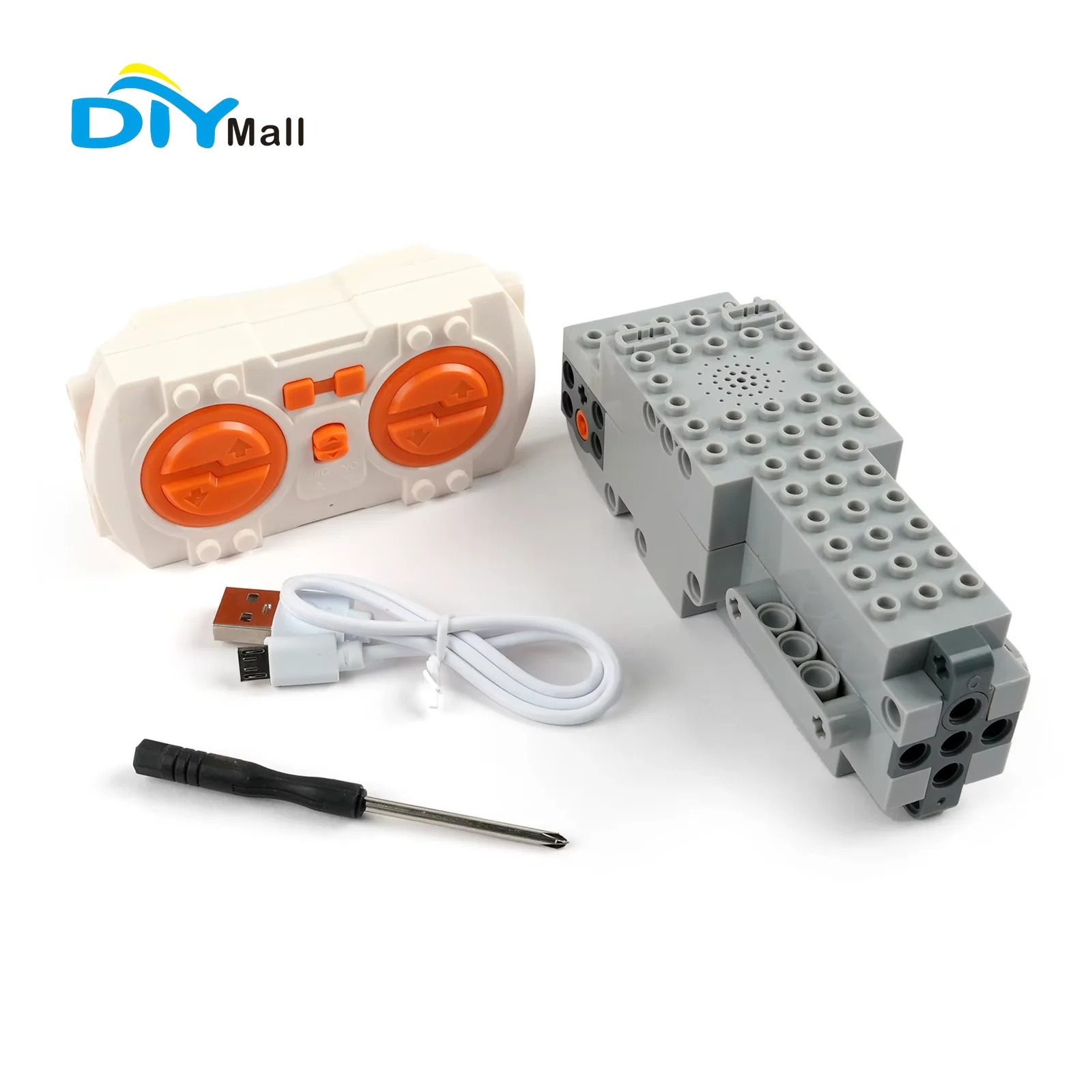 MOC 2.4G Smart Remote Control Kit with APP Speed Adjustment -Compatible Power Function Battery Box