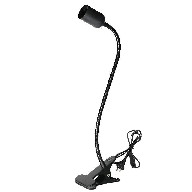 

E27 Зажим для держателя лампы Универсальный держатель для лампы для шланга Длина шланга 400 мм