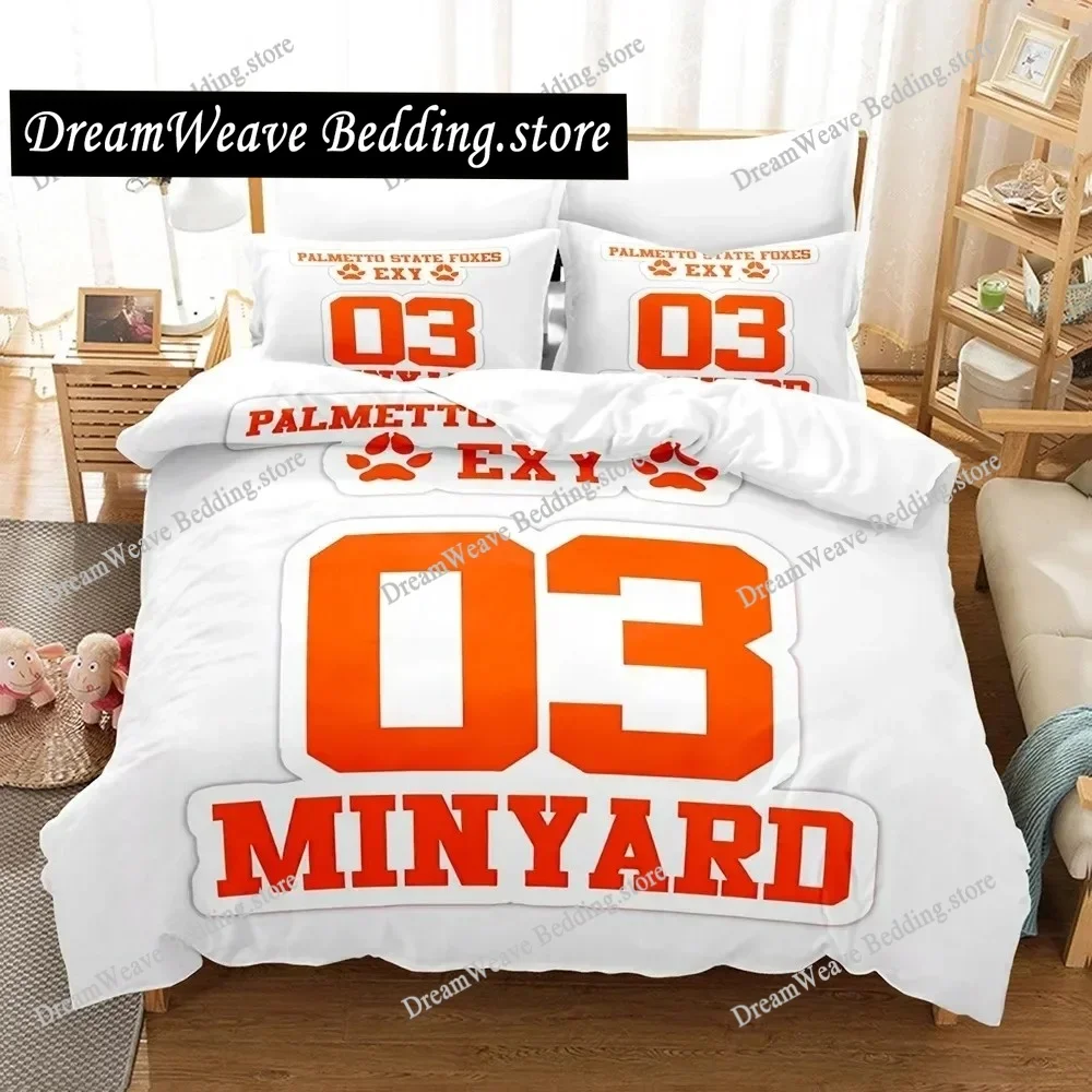

The Foxhole Court Palmetto State Bedding Set Single Twin Full Queen King Size Bed Set Aldult Kid Bedroom Kawaii Duvetcover Set