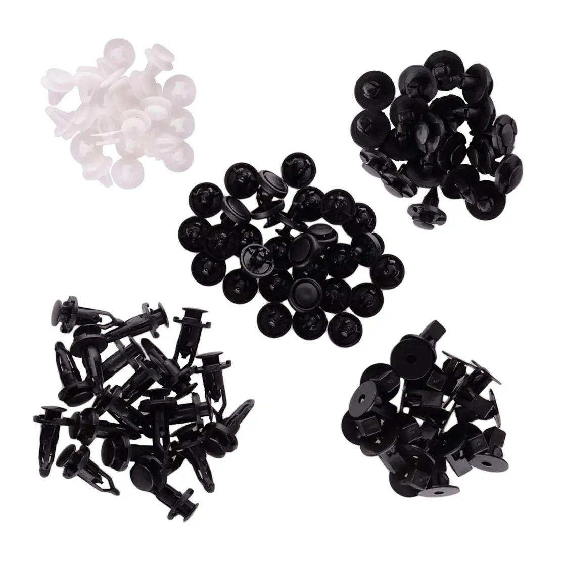 

90044-68320 52161-02020 90467-10183 100pcs/Set Car Bumper Engine Fender Liner Mud Flap Door Trim Panel Retainer Fit for Toyota