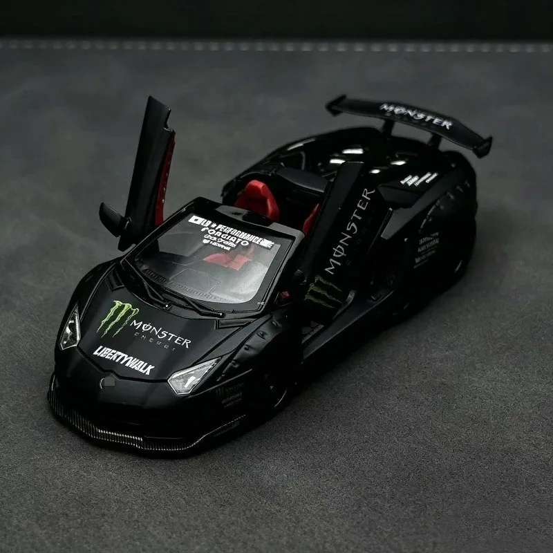 Autophile 1:64 Aventador LP700-4  Alloy Die Casting Car Model Collection Model Boy Gift Christmas Gift Boy Toy