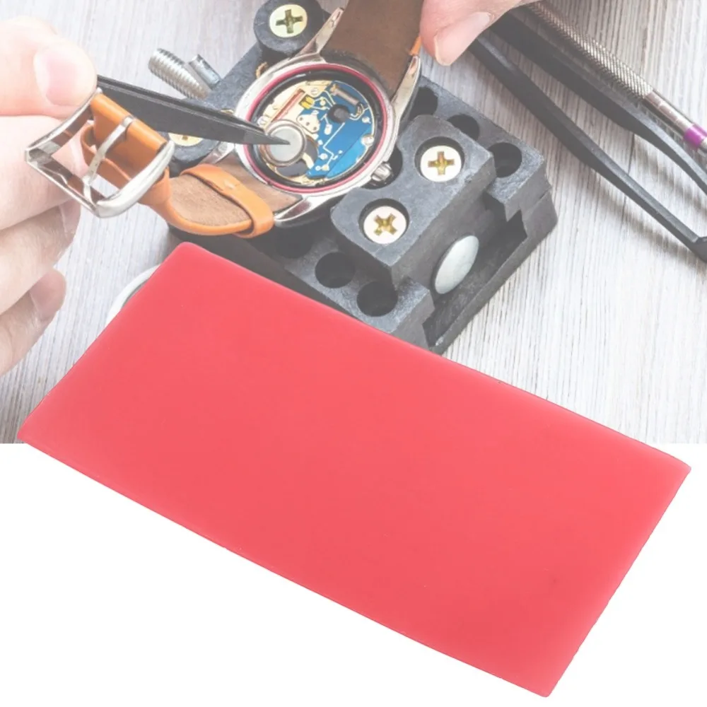 15/18Pcs Professional Red Color Jewelry Carving Wax 1.3/1.5/2.0mm Utility Wax Sheets Modeling Wax Denture Casting