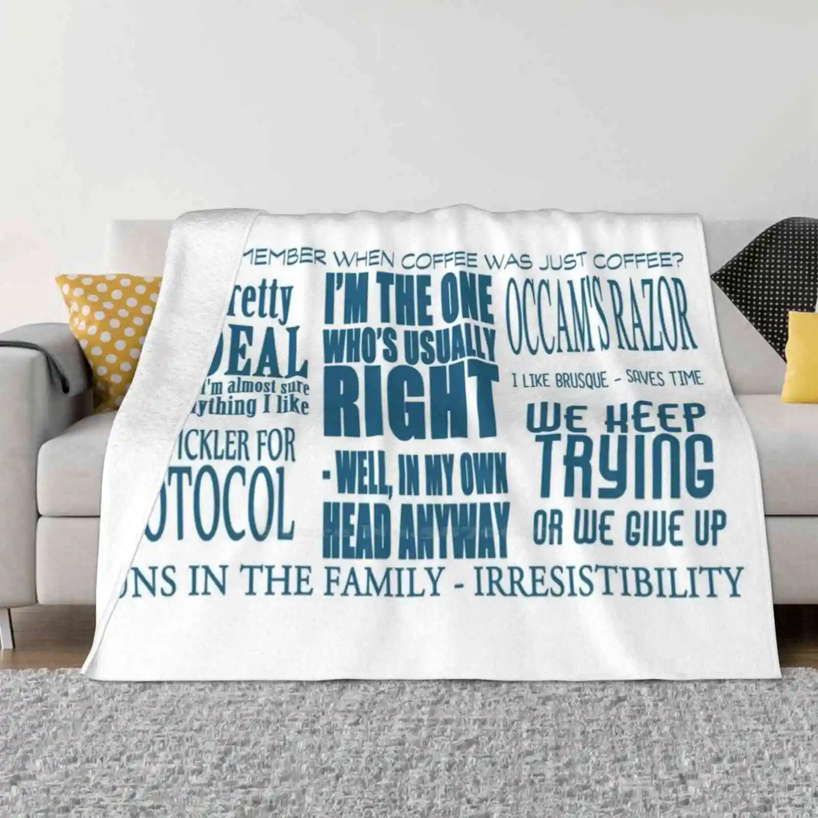 Bernie Wolfe Quotes All Sizes Soft Cover Blanket Home Decor Bedding Bernie Wolfe Berena Campwolfe Holby City