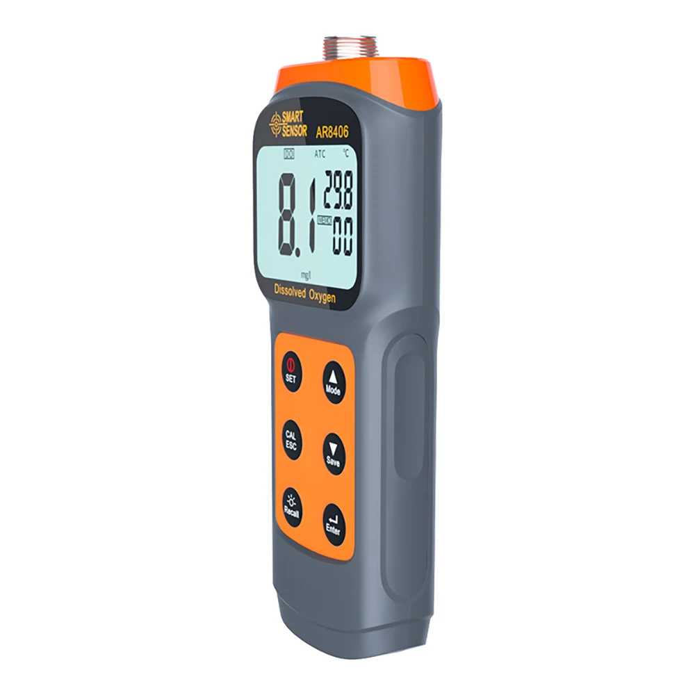 AR8406 Digital Dissolved Oxygen Meter DO Tester Water Quality Meter 0.0-30.0 Mg/L