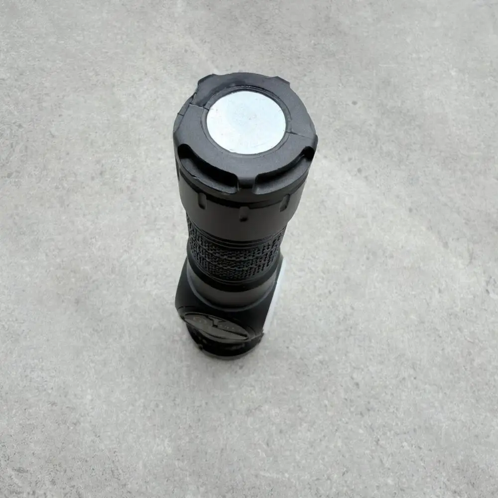 Multi Functional LED Flashlight Rechargeable Searchlight With Side Light Intelligent Screen For Outdoor Survival Repair