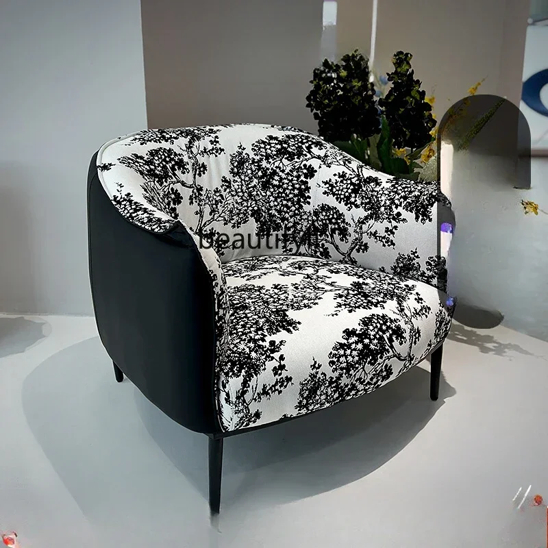 

LXSofa chair cream wind leisure lazy sofa bedroom medieval designer home retro reclinersss