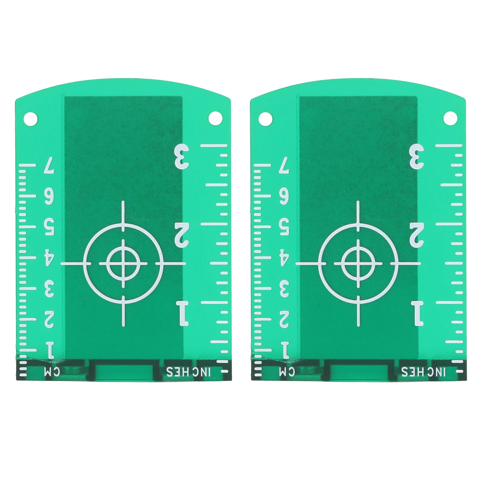 Laser Target Plate ABS Magnetic Floor Laser Target Card Level Plate for Replacement Magnetic Laser Target Level Plate