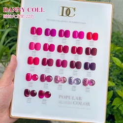 Danny coll 22 Colors pure color Gel Nail Polish Set Gel Polish Set Easy Soak Off 15 ml Gel Polish Nail Kit Nail Salon Profession