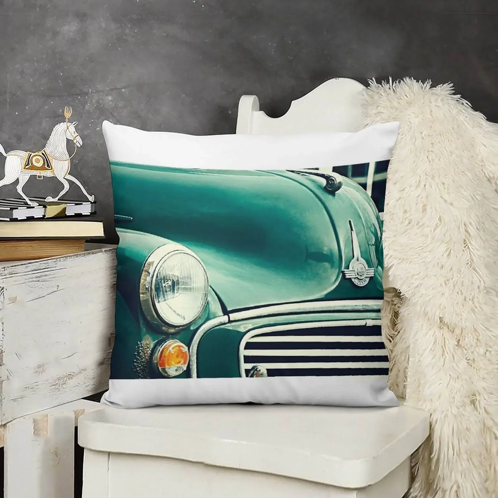 

Morris Minor Throw Pillow Throw Pillow Covers Cushion Child pillow