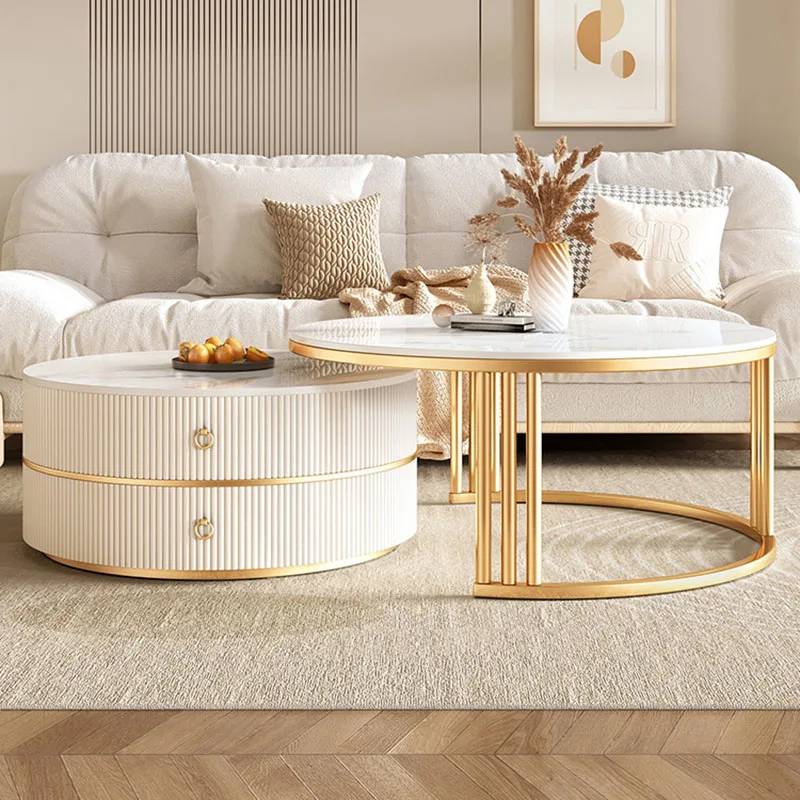 Designer Coffee Table Storage Accent Nordic Modern Table Center Salon Design Vintage Muebles Para El Hogar Nordic Furniture