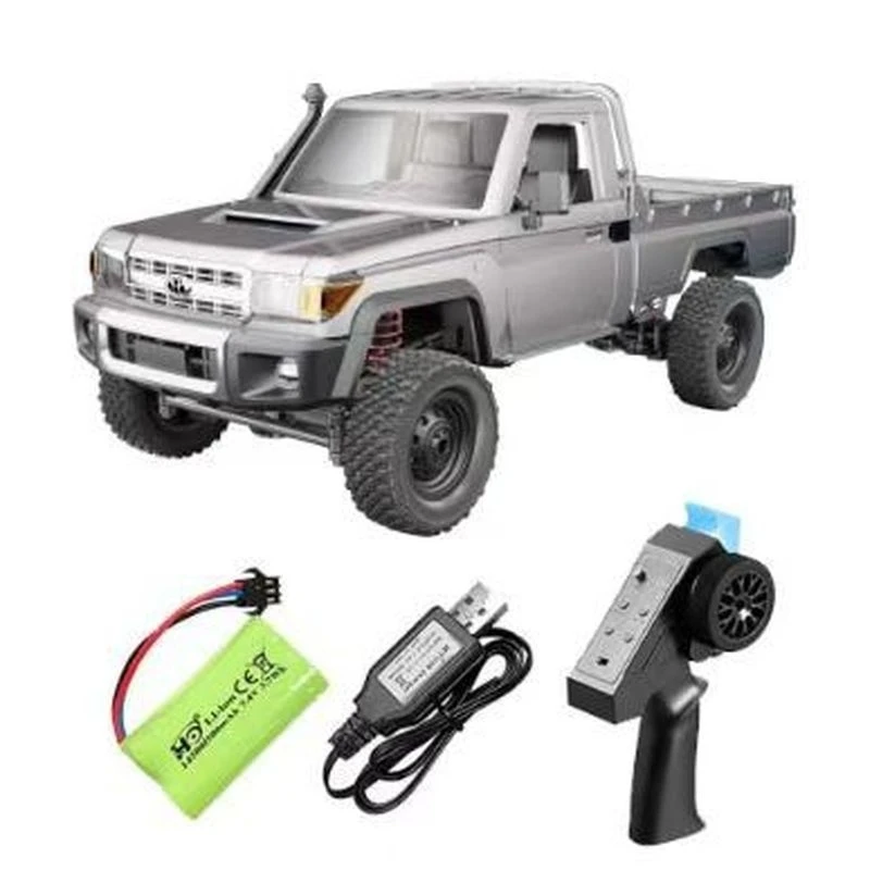 Modèle de voiture d'escalade RC avec lumières LED, véhicule tout-terrain, pleine taille, simulation, jouet, Mn82, 4wd, 1/12, Lc79, 514 Up