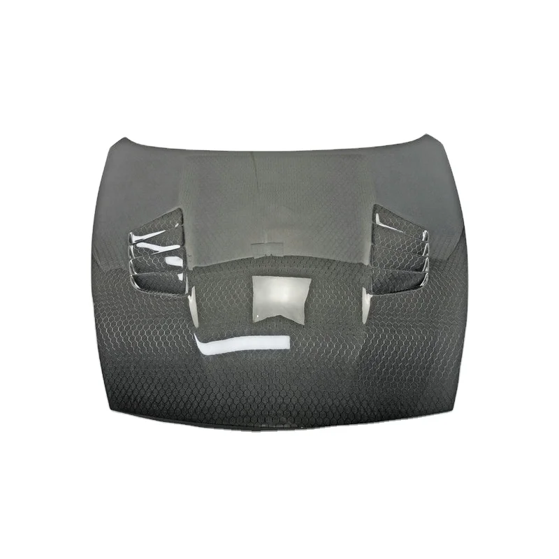 

Honey Comb Carbon Fiber Car Parts for Nissan 2009-2019 370Z Z34 Fairlady VRS Style Carbon Fiber Vented Hood Engine Hood
